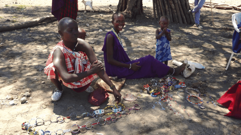 Village Walk in Ngare Sero